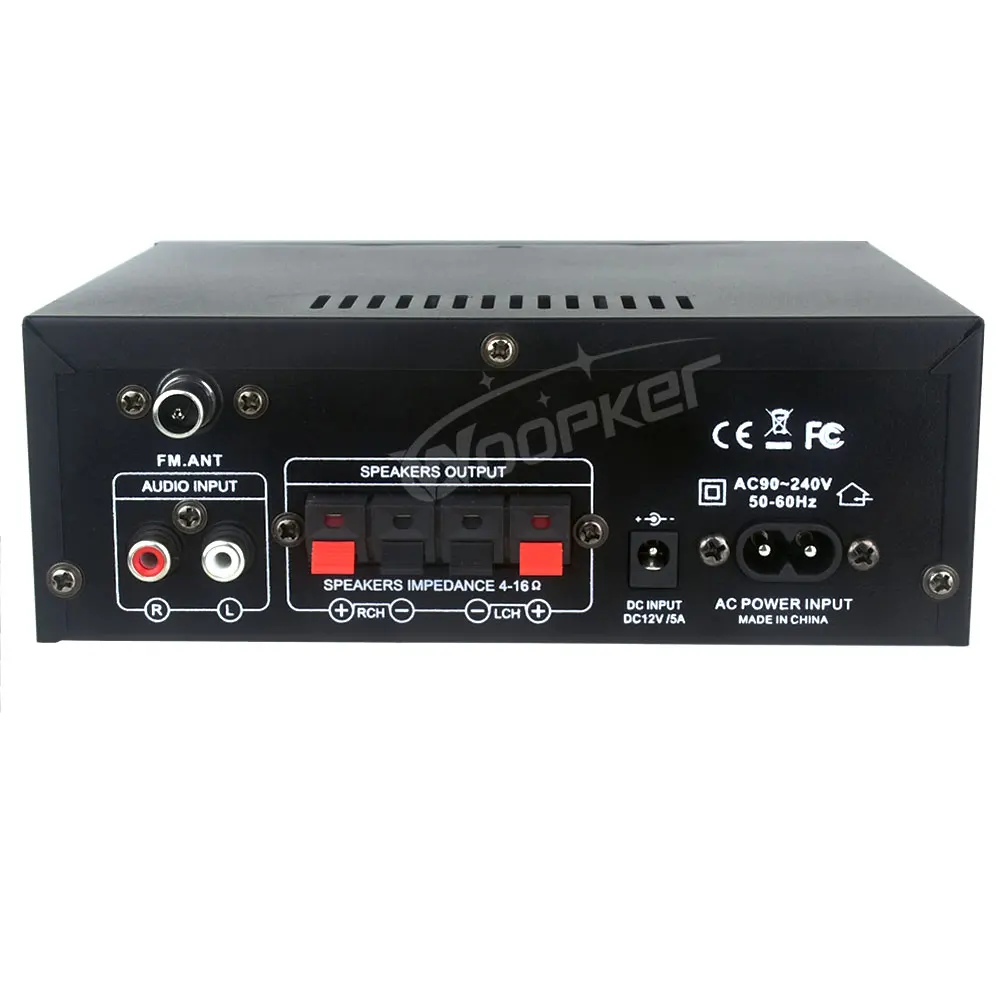 HiFi Digital Audio Amplifier Channel 2.0 Bluetooth Amp AK45 for Home Speakers 35