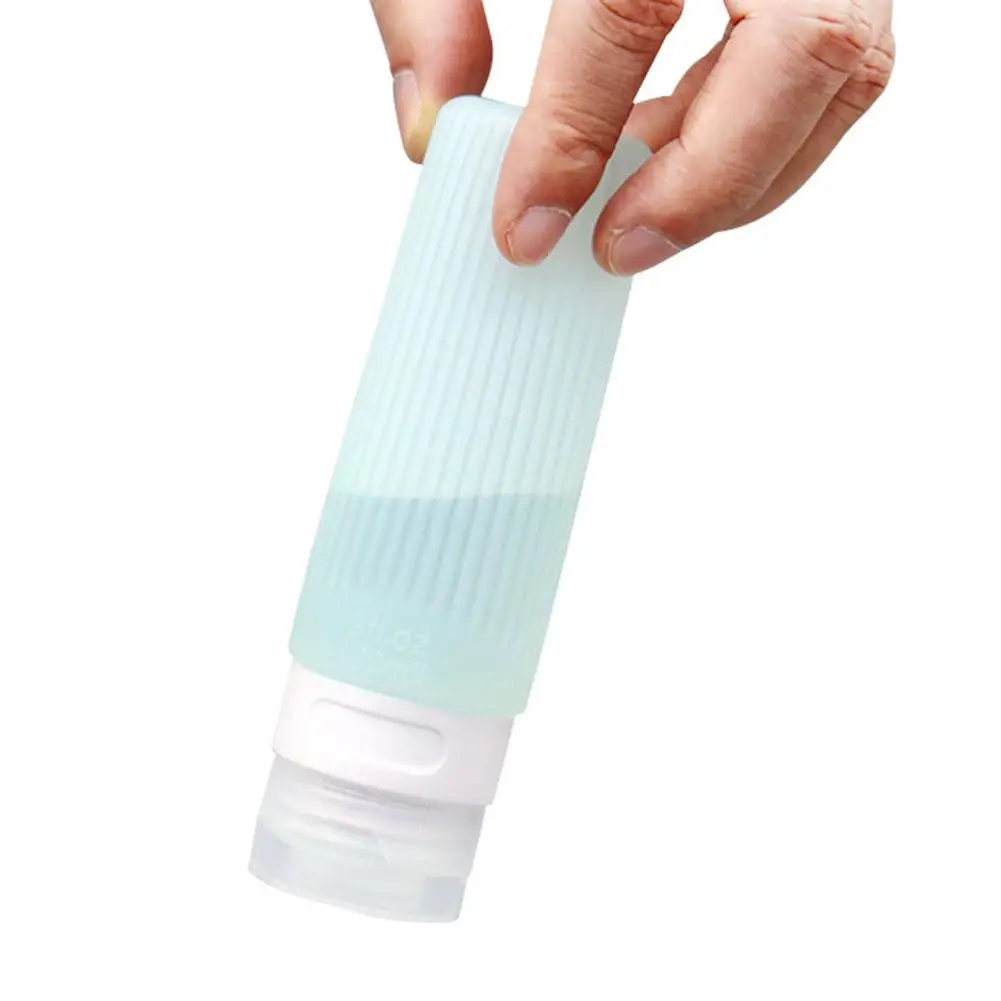 

90ML 5Pcs/Set Refillable Bottle Reusable Travel Bottle Good Sealing Travel Lotion Cosmetic Dispenser Bottle Travel Essentials