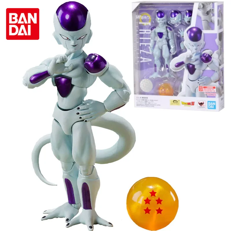 

Bandai оригинальные S.H. Фигурки S.H. Фигуртс Драконий жемчуг Z Фриза четвертый аниме экшн-Фигурки игрушки для мальчиков девочек детей подарки на день рождения