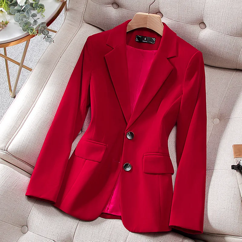 

New Spring Fashion Blazer Women's Midnight Fit Coat Office Women's Double Button Jacket Coat Women's Party Dress Gift 2023