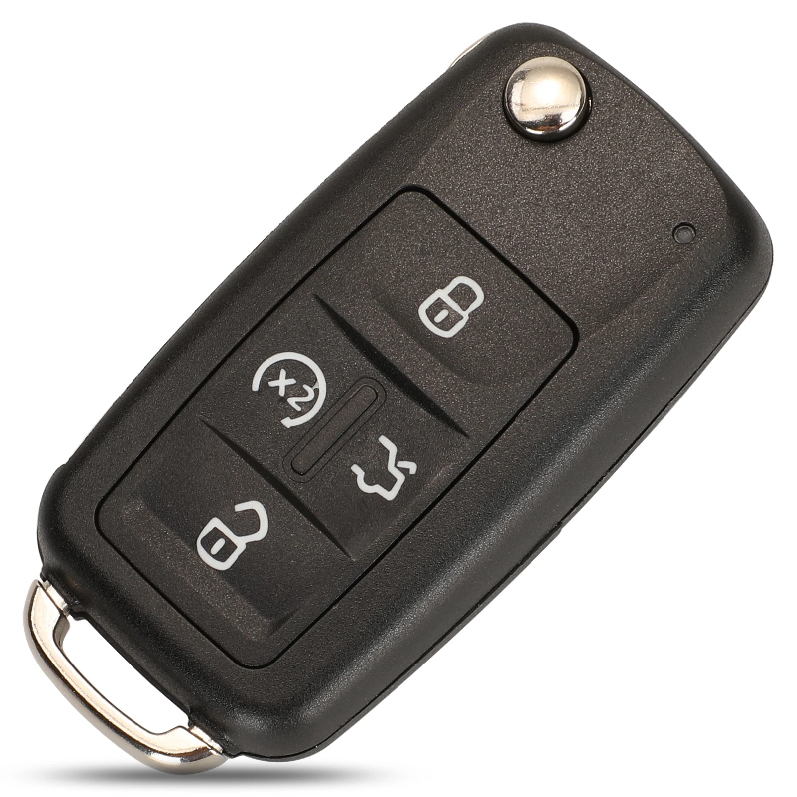Enhanced Folding Remote Car Key Shell Flip Fob with Button Options