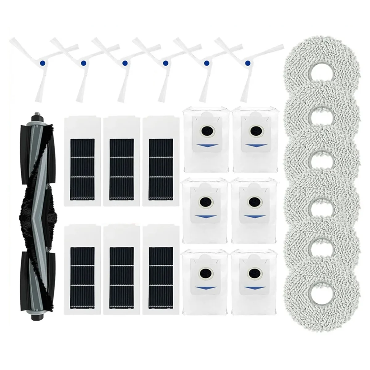 

Боковая щетка, Швабра, HEPA фильтр, пылесборник Для Ecovacs Deebot X2 / X2 Omni / X2 Pro/DEX86, запасные части, аксессуары