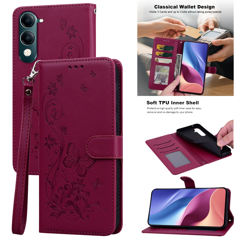 Leather Flip Phone Case - Elegant Protection