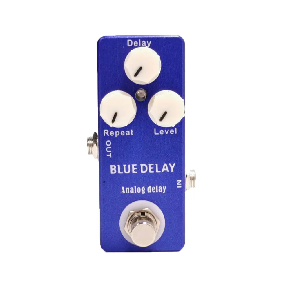 MOSKY-Mini-Deep-Blue-Delay-Electric-Guitar-Effect-Pedal-True-Bypass ...