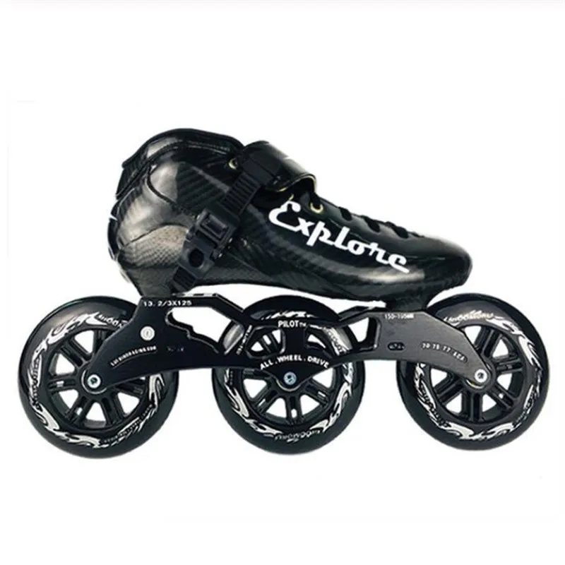 Worth! Carbon Fiberglass Inline Speed Skates Kid Adult Beginner New