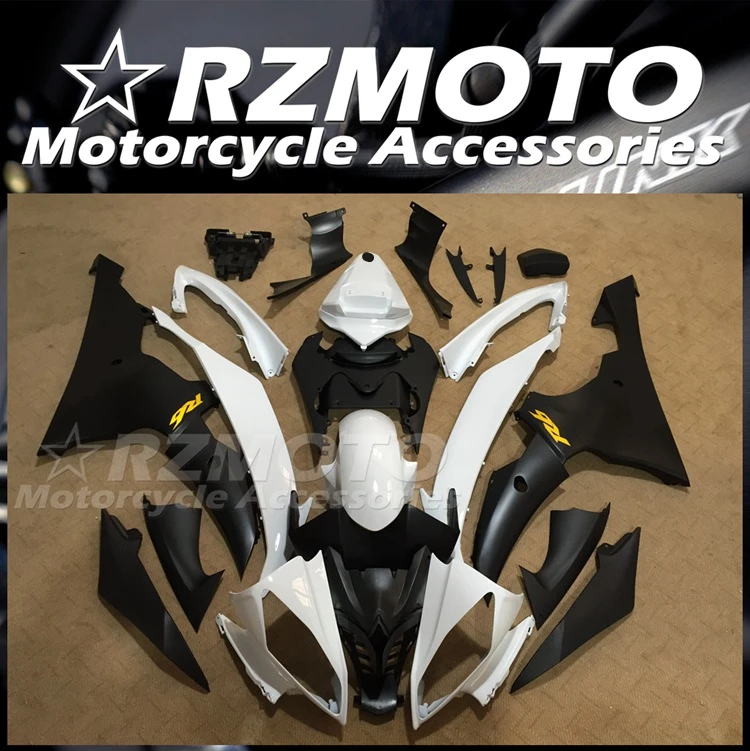 

Новый комплект обтекателей из АБС-пластика, подходит для YAMAHA YZF- R6 08 - 16 2008 2009 2010 2011 2012 2013 2014 2015 2016, кузов черного и белого цвета на заказ