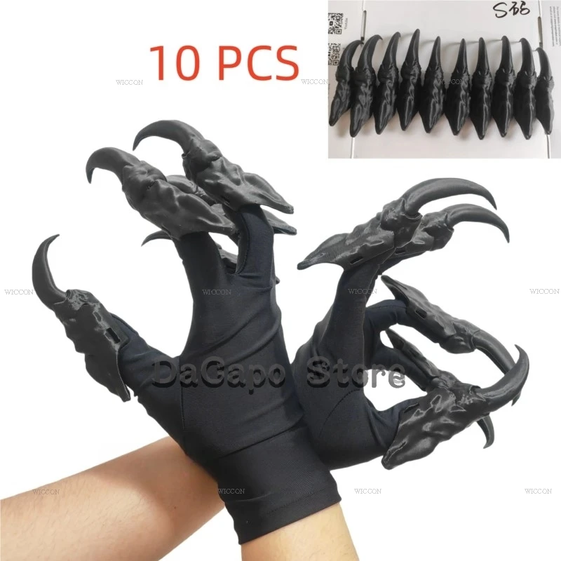 Kigurumi Kig Dragon's Claw Paw Claw Gloves 3D Printed Cosplay Prop Fingers Knuckles Armor Accessories Animel Roleplay Customized