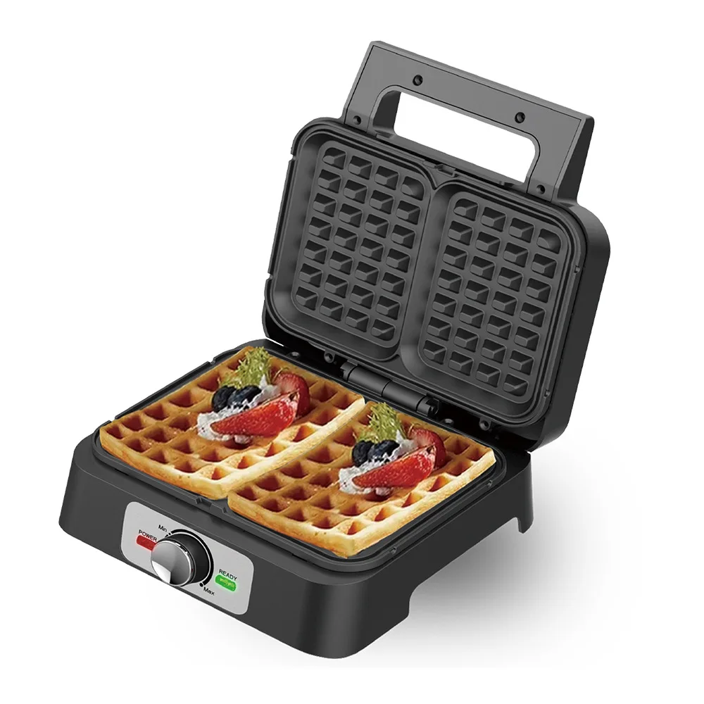 Mini Waffle Maker  Automatic Breakfast Machine Double-Sided Heating Electric Griddle  Lightweight Snack Maker 3