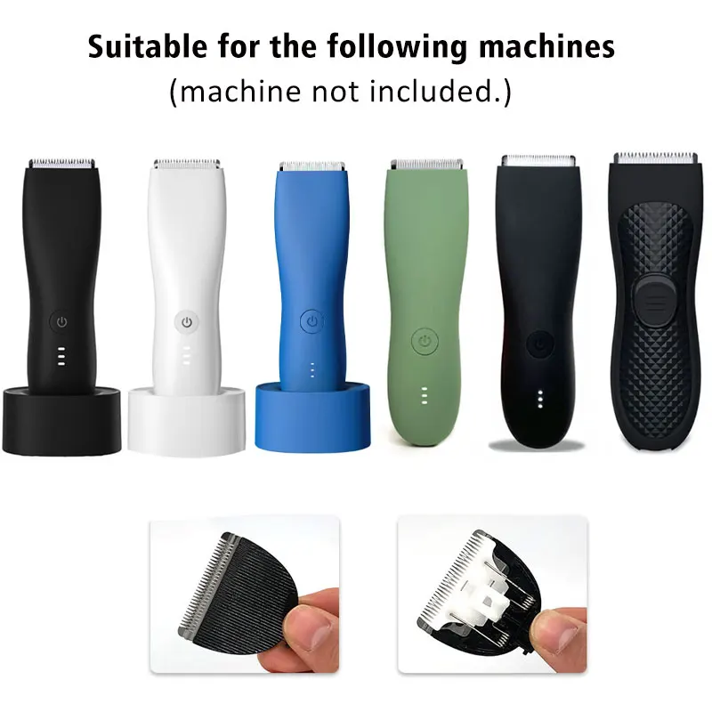 Razor Blade Replacement Hair Grooming Trimmer Head Clipper Blade Cutter Shaver Universal Accessories Original Ceramic Titanium Replacement Blade