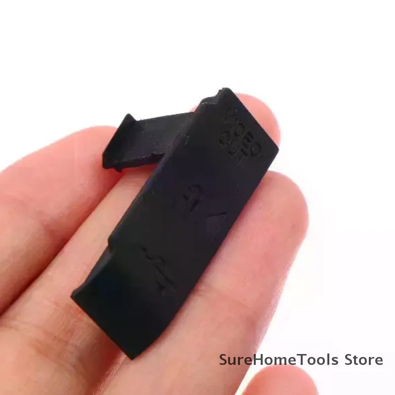 New USB /AV OUT/ HDMI-compatible/ MIC Rubber Plug For Canon EOS 450D EOS Rebel XSi EOS KISS X2 Digital Camera Repair Part