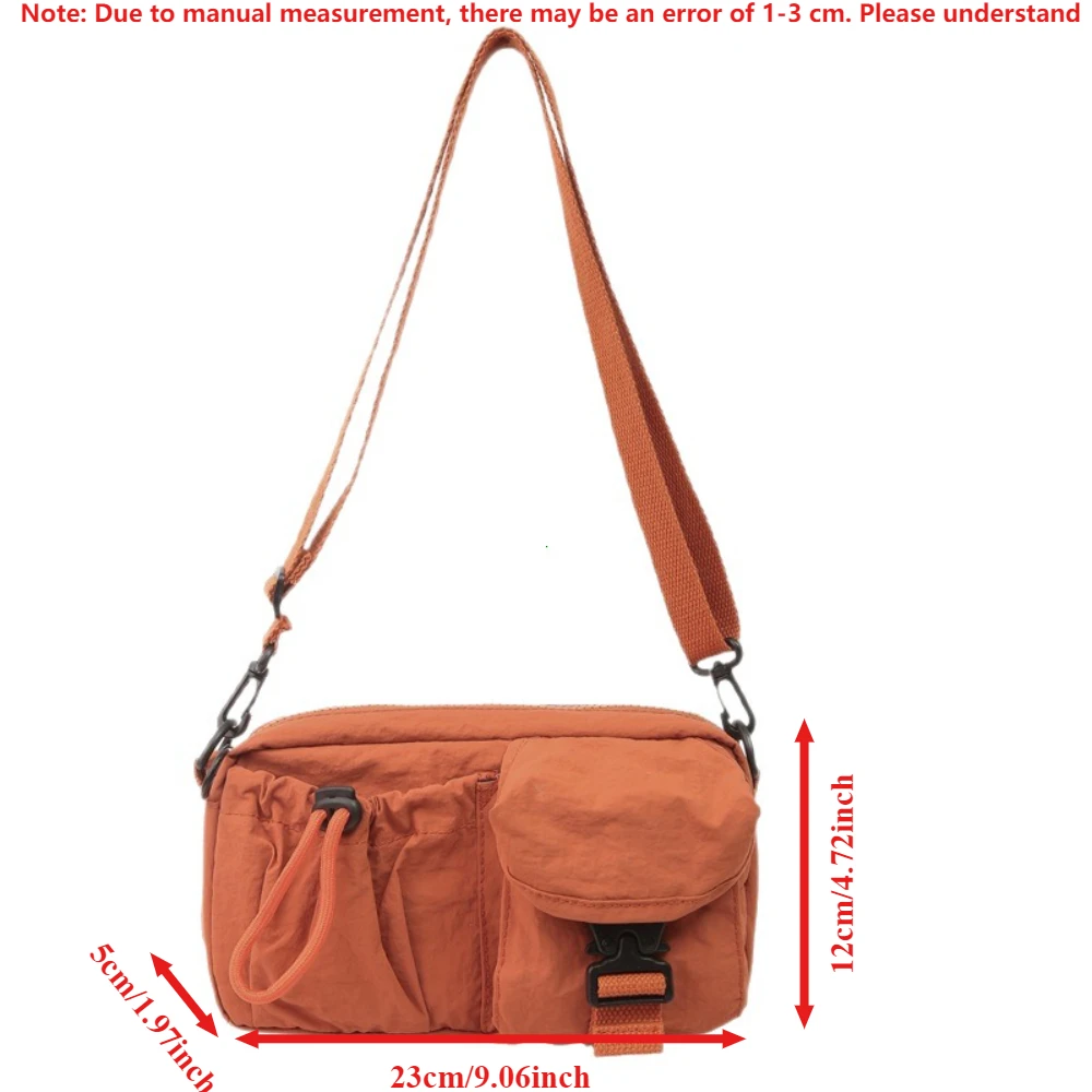 Workwear Style Design, Single Shoulder Bag, Multifunctional Lightweight Chest Bag,сумка Мужская На Плечо Sports Crossbody Bag, 6