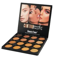 Palette de poudre de Contour mate, 16 couleurs, correcteur, Kit de poudre pressée, contrôle de l'huile, maquillage imperméable pour femmes, cosmétiques 6