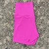 Solid Color High Waist Yoga Short Leg Women Fitness Sport Short  Bike Soft Squatting Proof Comprehensive Training Jog Athletic
