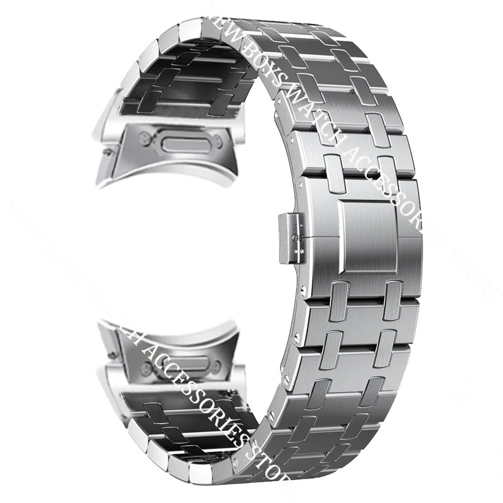 Luxury Quick Fit Stainless Steel Watch Strap - No Gap Design