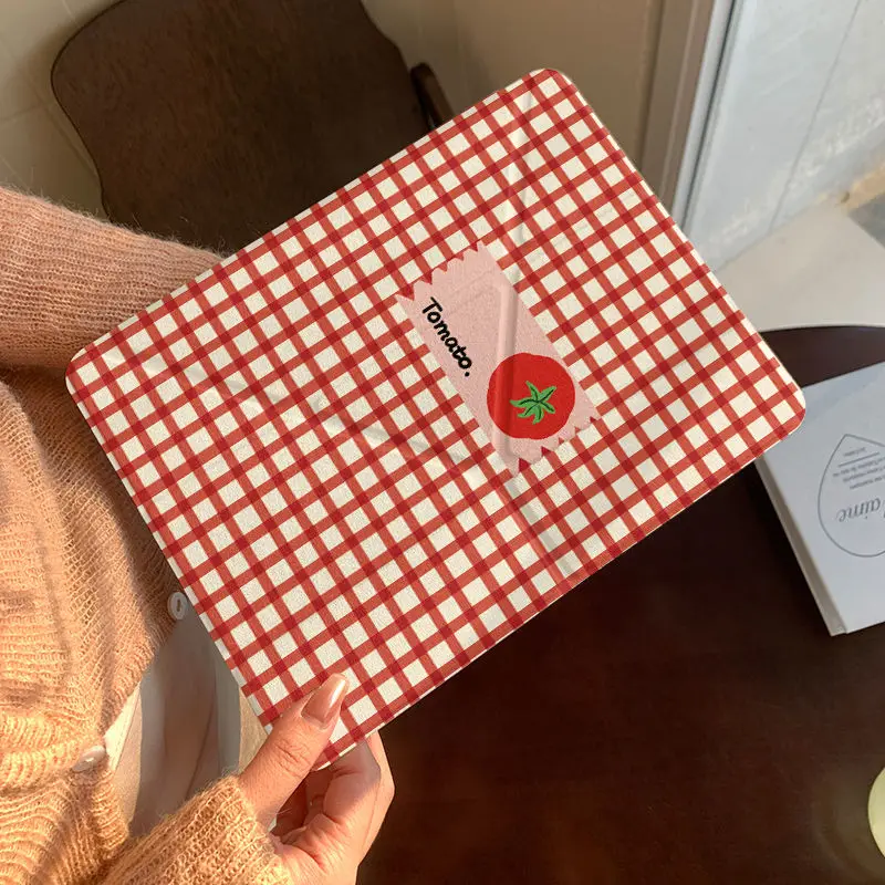 Red  Case with Pencil Holder