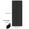 4MM Thick EVA Yoga Mats Anti-slip Sport Fitness Mat Blanket for Exercise Yoga Pilate Gymnastics Mat Fitness Equipment Floor Work 2