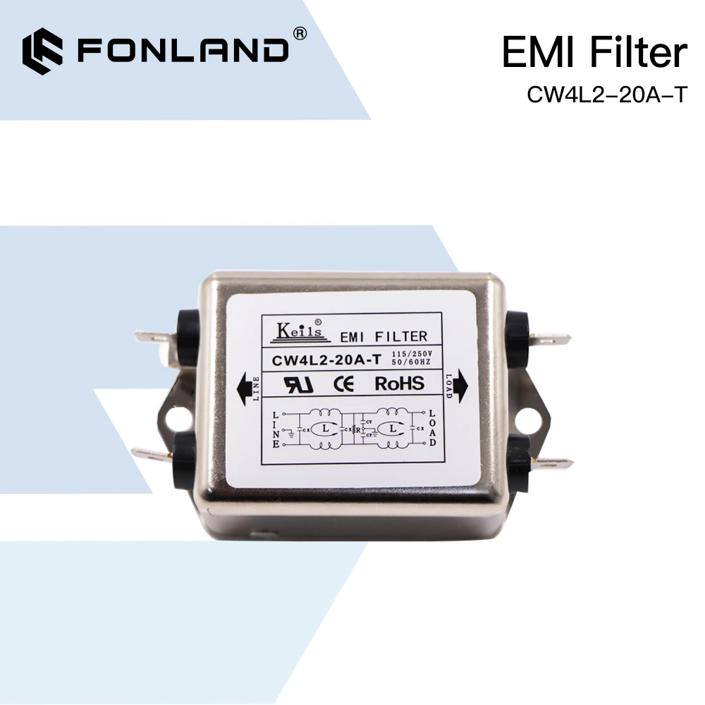 Fonland Power EMI Filter CW4L2-10A-T