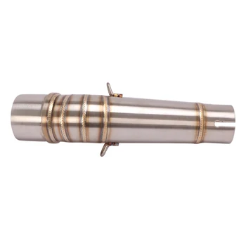 Escape Motorcycle Middle Connect Tube Mid Link Pipe Stainless Steel Exhaust System For Honda NC700 NC750X Until 2020