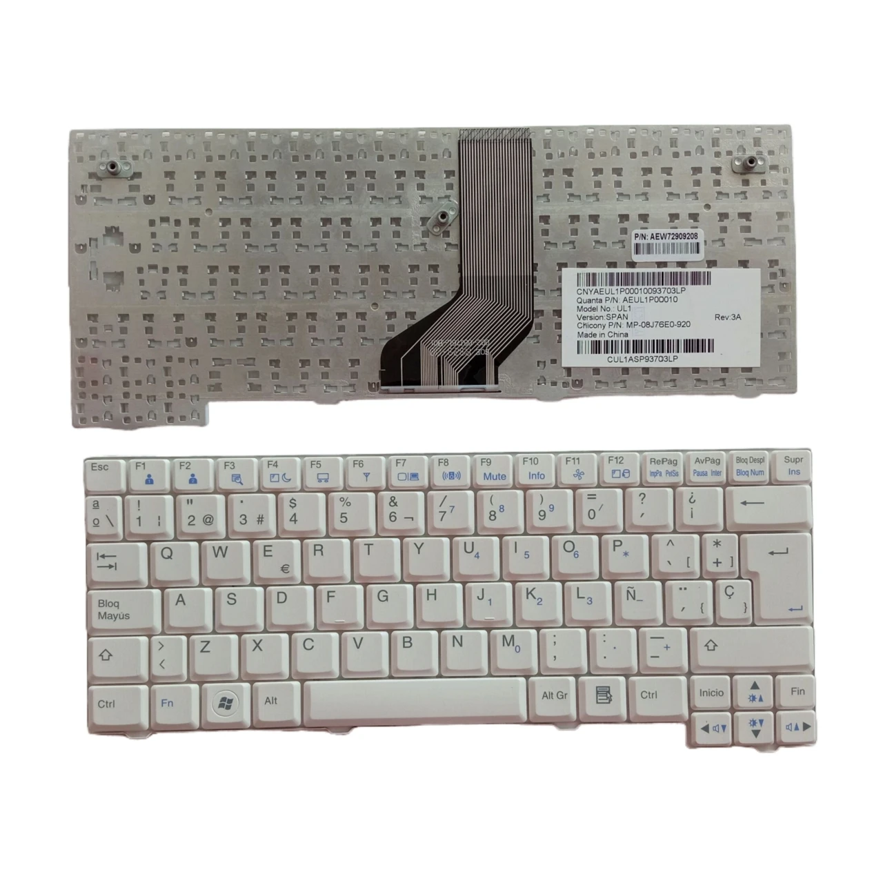 Nuova Tastiera Spagnola Per Laptop Per Lg X120 C1 X130 P100 Sostituzione Del Pc Notebook