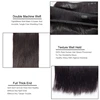 PerisModa 100% Straight Human Hair Bundles 1/3/4 Pcs Weave Bundles Human Hair Extensions Brazilian Remy Natural Black Human Hair 3