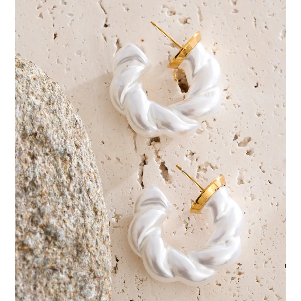 Yhpup Earrings for Women Stainless Steel