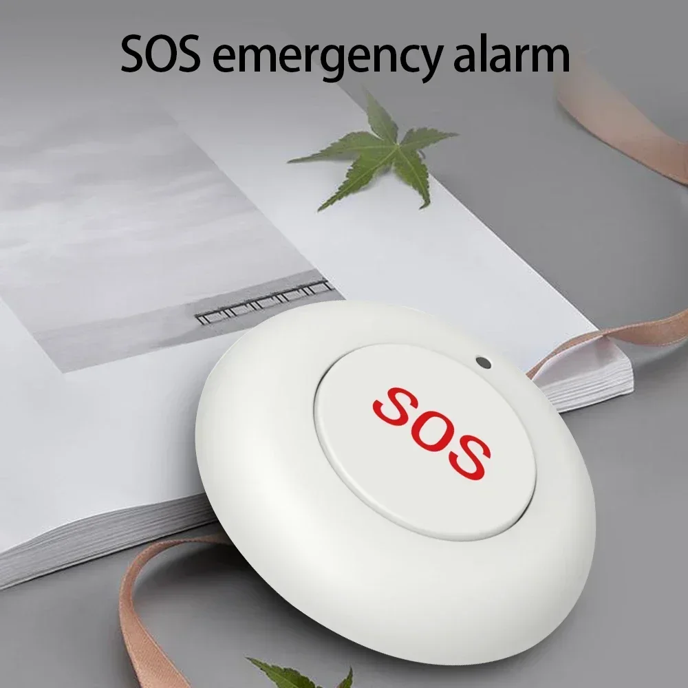 HIVA Home Security Alarm System Smart Wireless SOS Emergency Panic Button For Solar Powered Outdoor Siren
