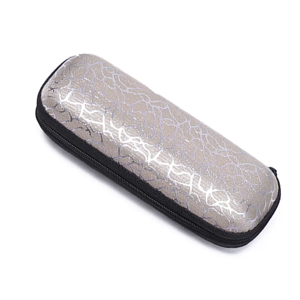 1PC Unisex Zipper Irregular Pattern Sunglasses Eye Glasses Case Eyeglass Box Eyewear Protection Containers Accessories for Women Glasses Case Sunglasses Bag Zipper Eyewear Box