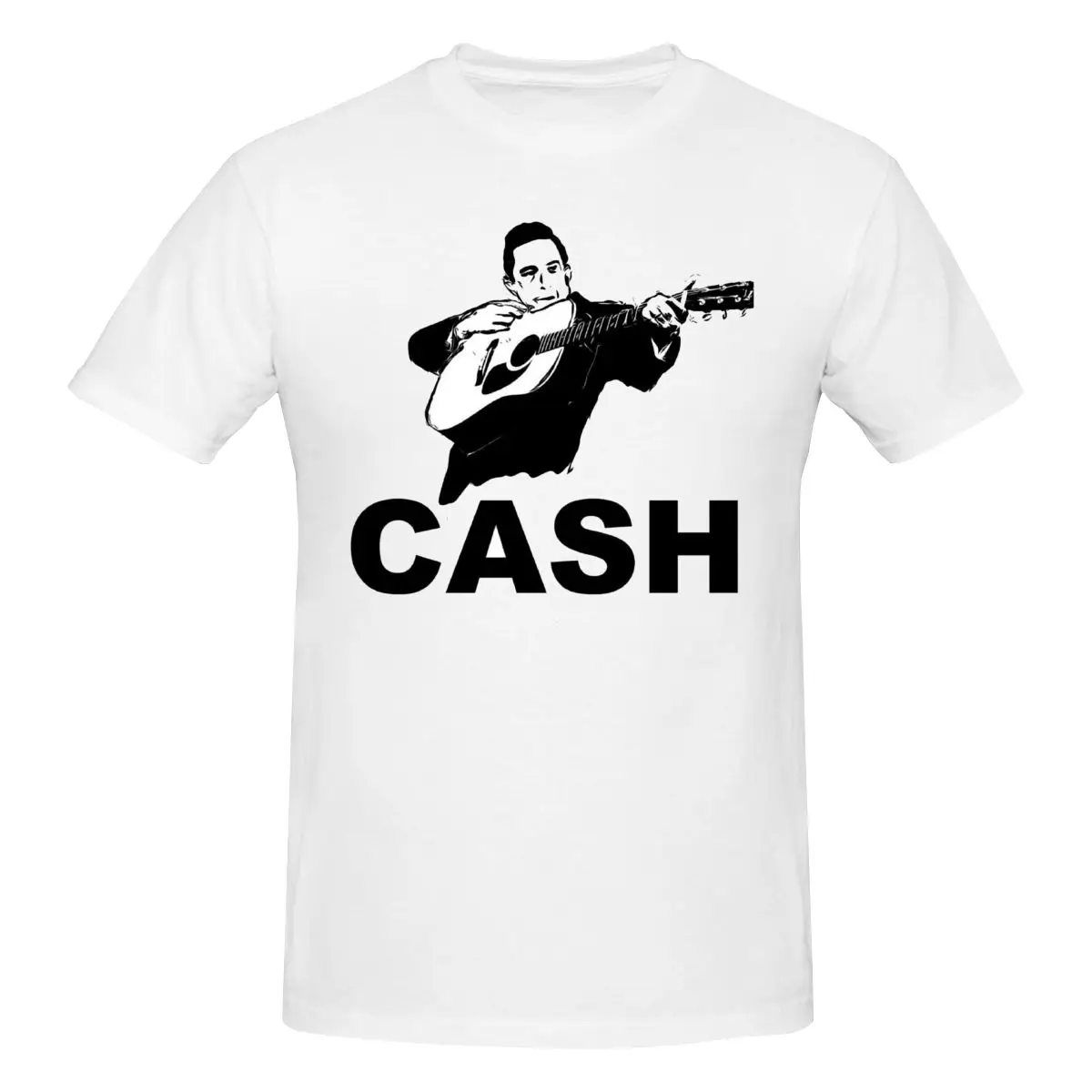 

Johnny Cash Men's Classic Unisex Cotton T-Shirt for Men & Women, Classic Tee