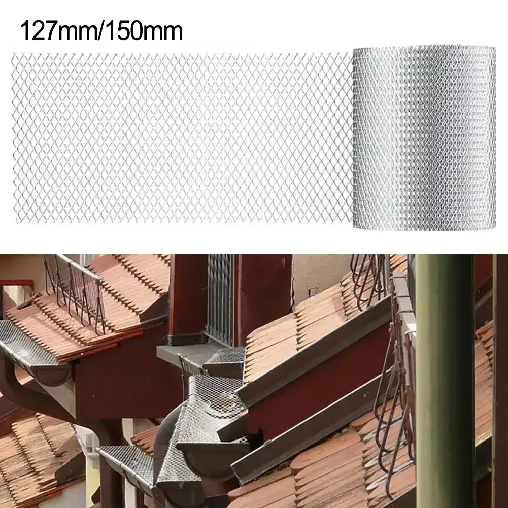 Gutter Leaf Guard 1 Pcs Aluminum Mesh