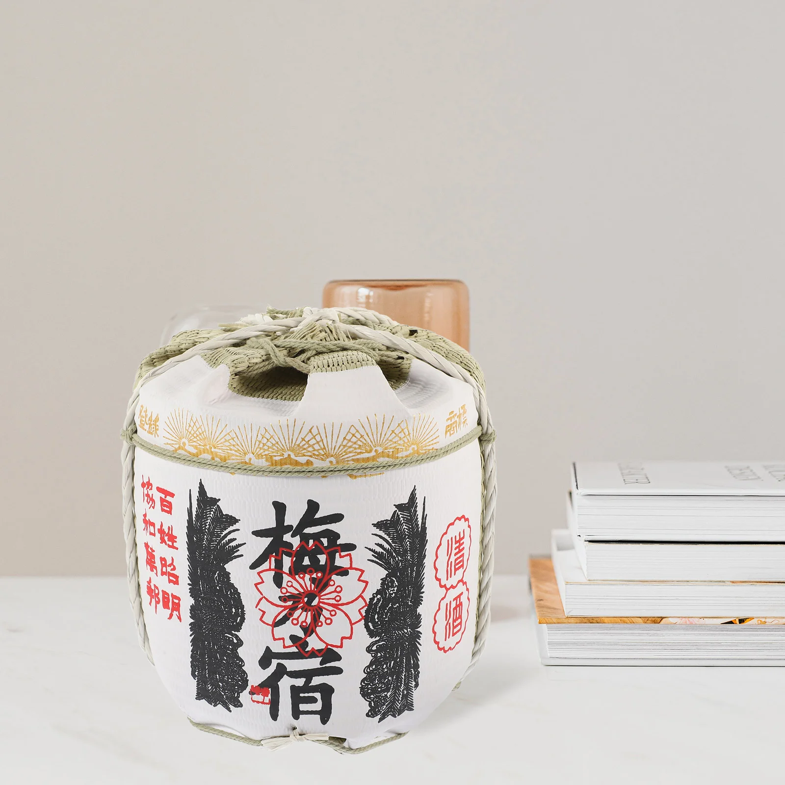 

Japanese Style Imitated Wine Barrel Sushi Restaurant Foams Barrel Foams Barrel Restaurant Decor Bistro Restaurant Decoration