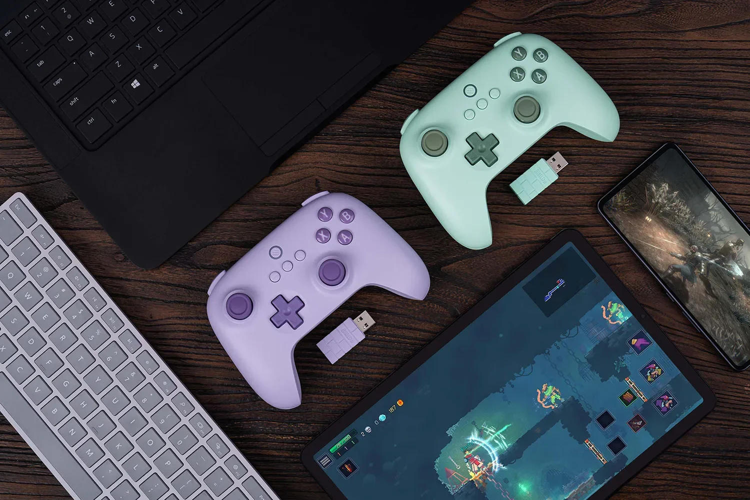 8BitDo Ƽ C 2.4G  Ʈѷ ,  10, 11 PC, ȵ̵,  ,  ũ  е