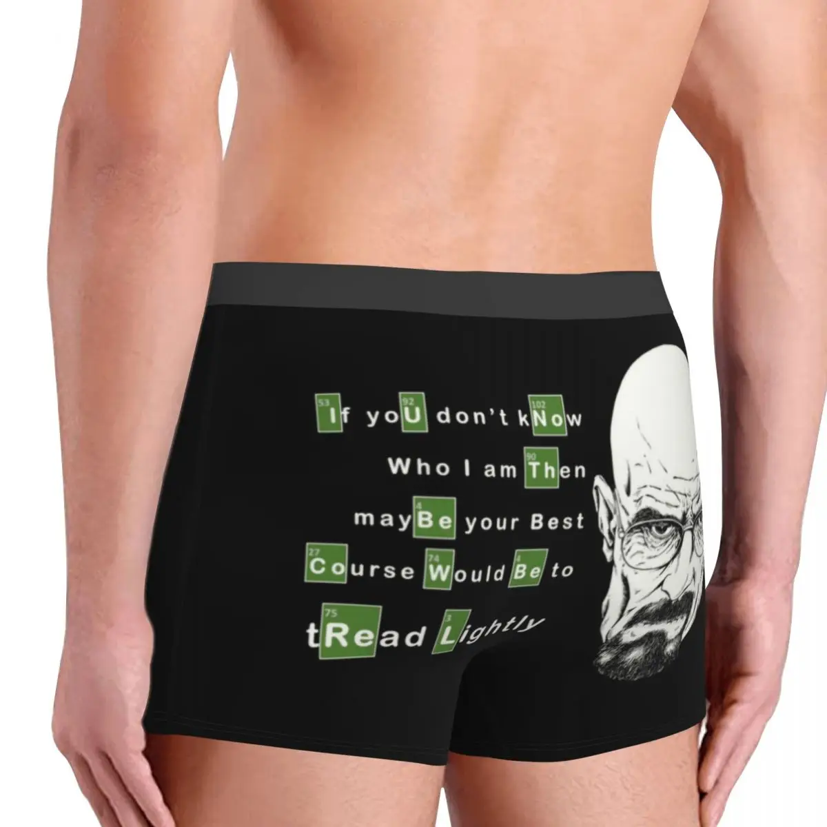 Breaking Bad Heisenberg Boxer Shorts Men 3D Print Male Stretch Walter White Underwear Panties Briefs Soft Underpants 4