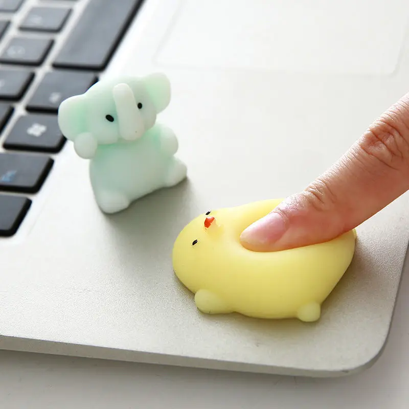 1Pcs Mochi Squishy Toys Mini Squishies Kawaii Animal Squishys