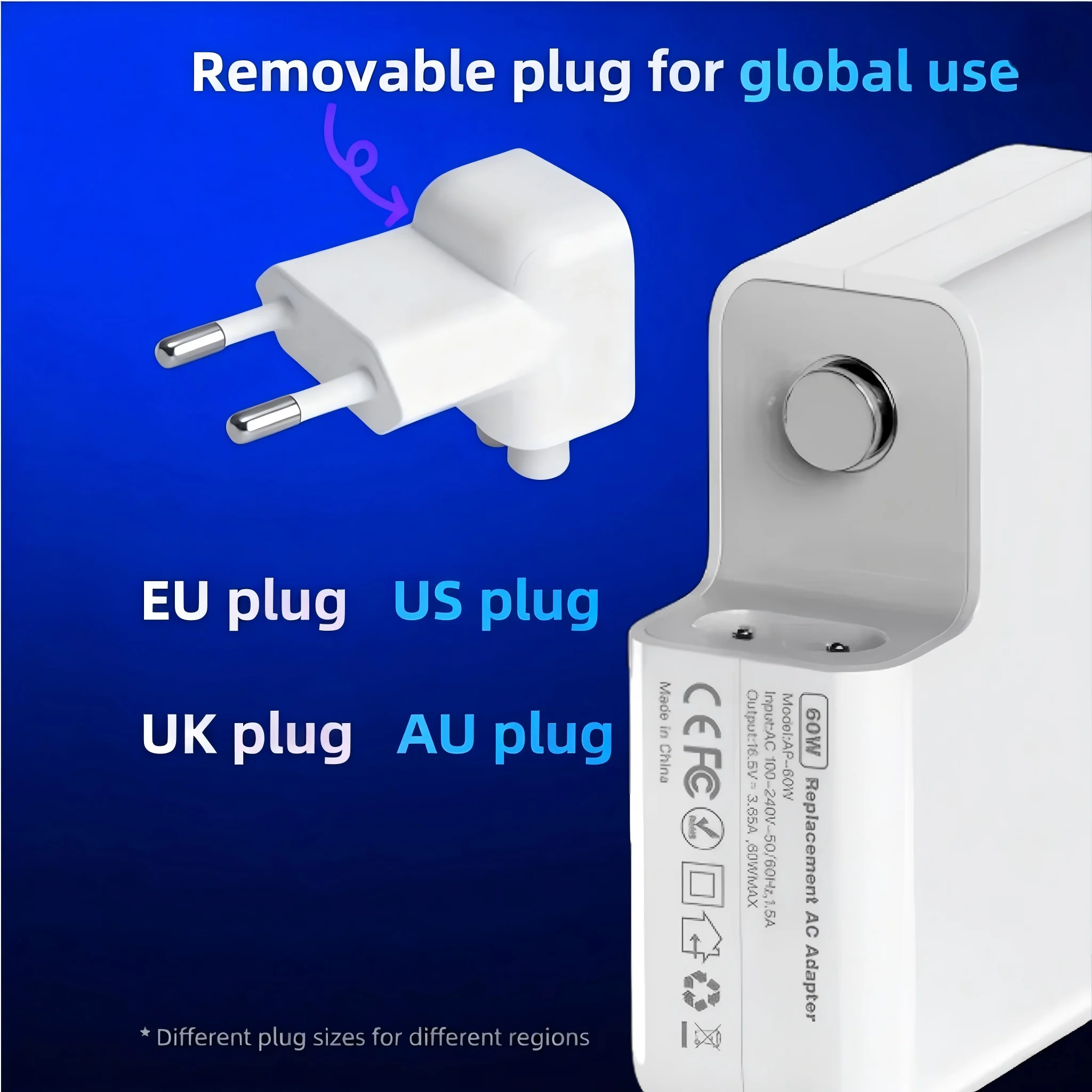 맥북 충전기 A2166 A1718 A1719 A1990 (2018-2021) USB-C 87W KYTD 맥북 에어 13, 맥북 프로 16, 맥북 프로 15, 맥북 프로용