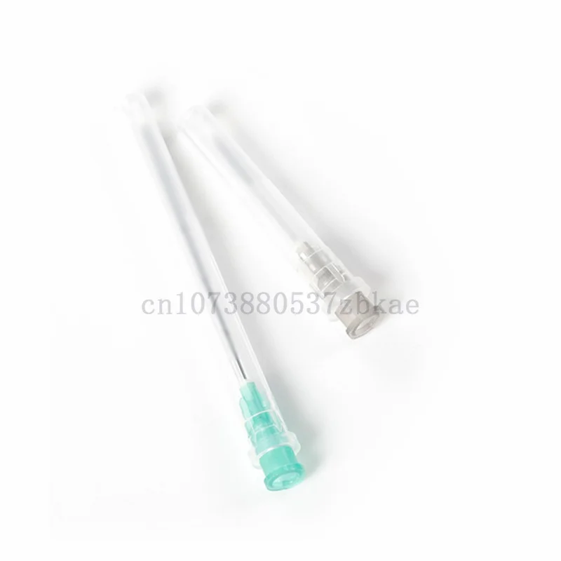 Factory Disposable Blunt-tip Cannula 22g 23G 25G 27G 18G 30G 50mm 70mm Blunt Fine Micro Body Piercing Needles Cannula Syringe 4