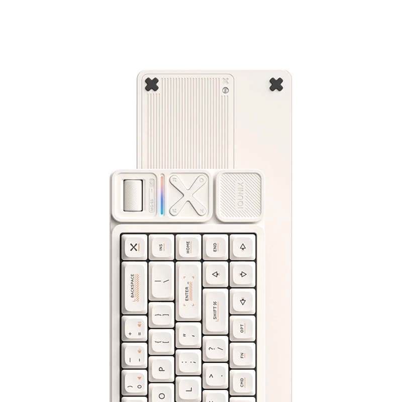 IQUINX MG65 ホワイト IQUNIX MG65 pro Low axis switch mechanical keyboard wireless