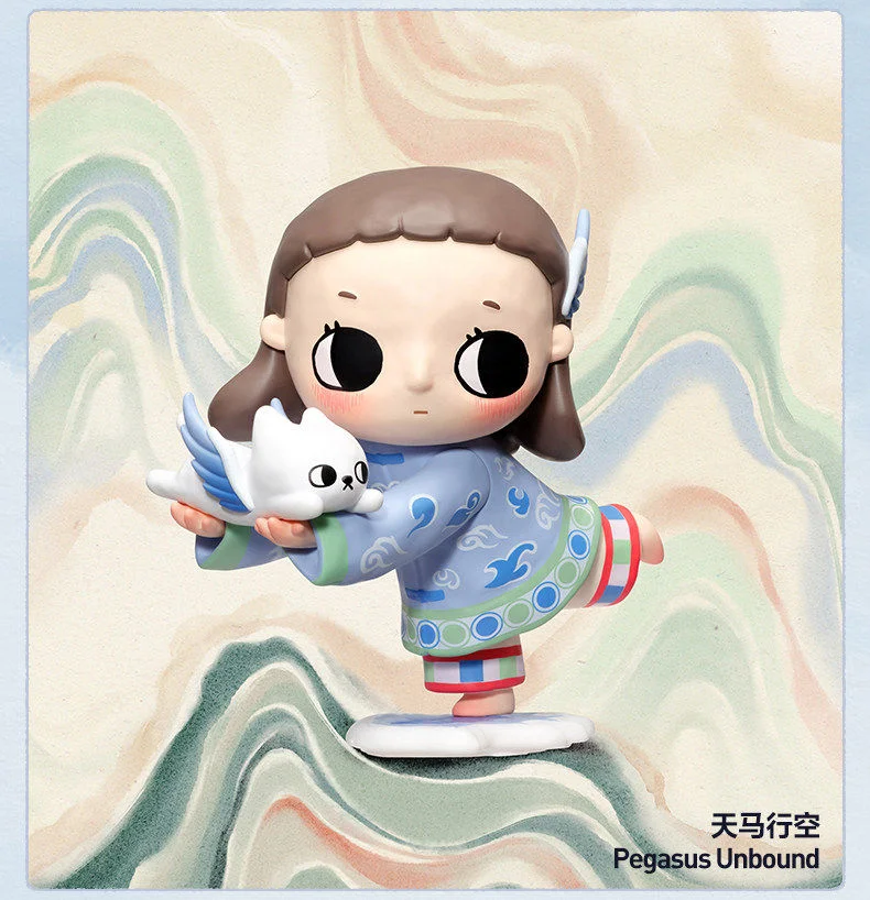 New Genuine POPMART The Golden Gallop Series Blind Box Dimoo