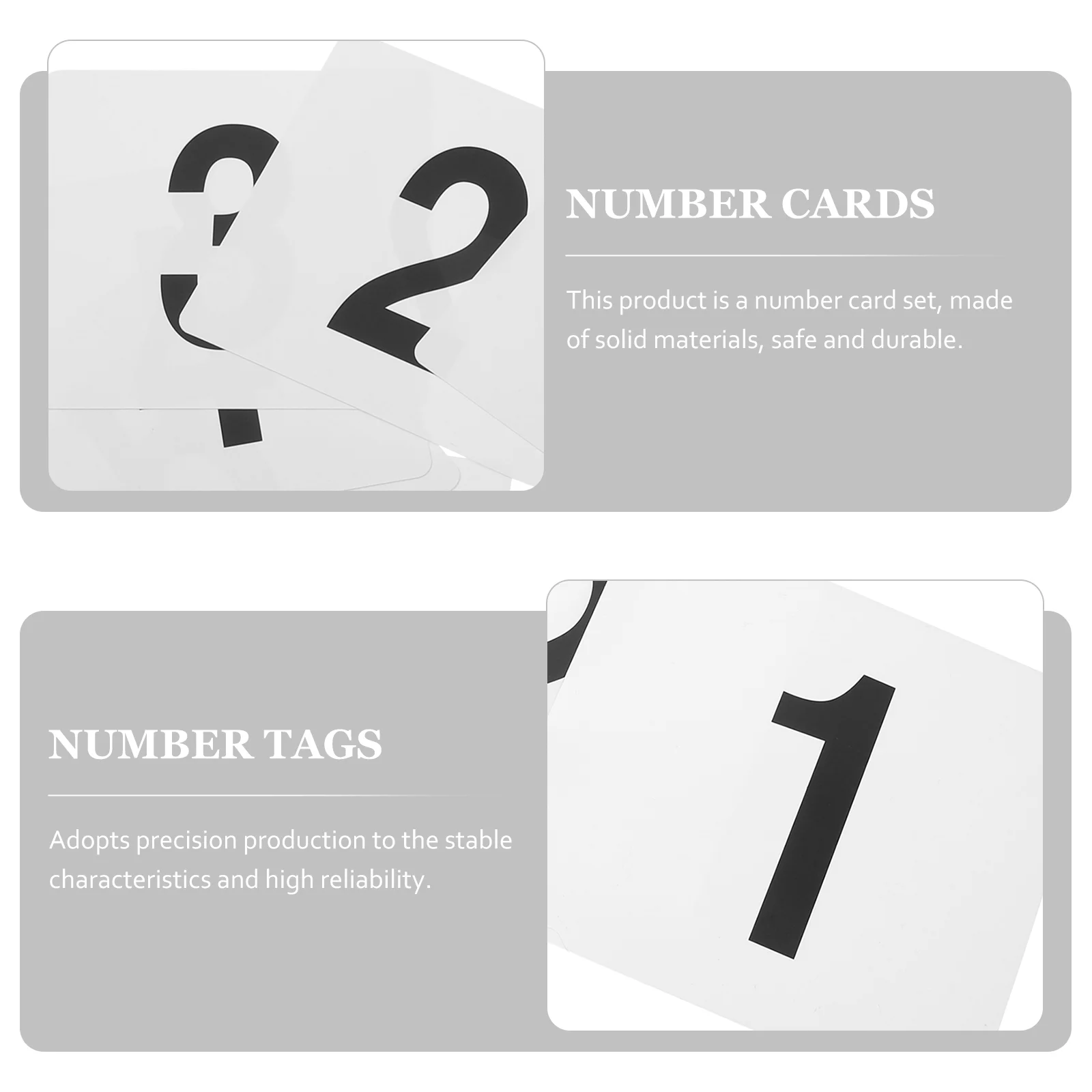 100 Double Sided Plastic Number Tags Reusable Table Number Cards Seat Place Cards For Wedding Gymnasium Locker Door Event Party