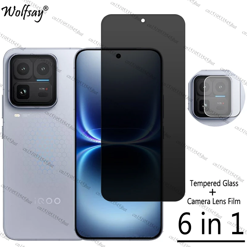 Anti-Spy Tempered Glass Privacy Screen Protector