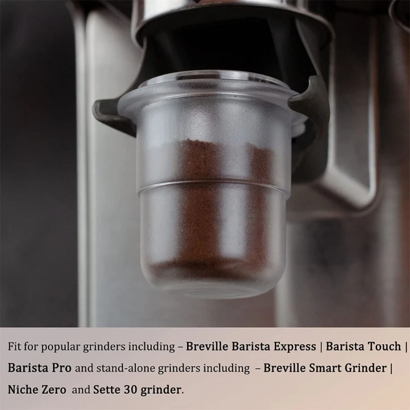 54mm Translucent Dosing Cup Espresso Dosing Cup Compatible-with 54mm Portafilters Espresso Machine Accessories Easy Use