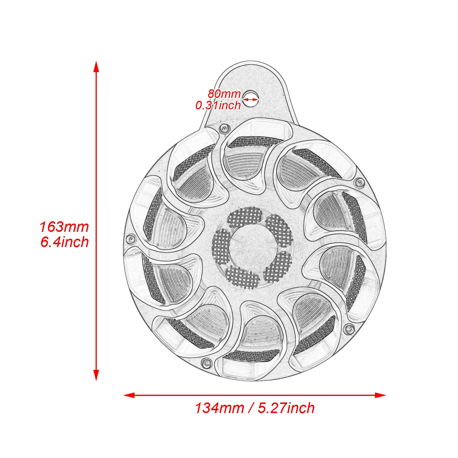 Motorcycle CNC Horn Cover Horns Assembly For Harley Touring Big Twin Cam FLT Electra Glide 91-Up Sportster XL 1200 883 07-Up motorcycle electric horn