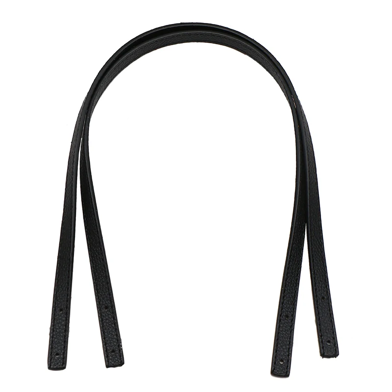 2 個 Pu ハンドル女性のバッグ用取り外し可能なアクセサリーハンドバッグ DIY ショルダーバッグストラップシルバーリベットトートバッグハンドル