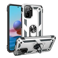 Cover Xiaomi Redmi Note 10 Armor Rugged Military Shockproof Car Holder Magnetic Ring Case for Xiaomi Redmi Note 10 5G Note10 2