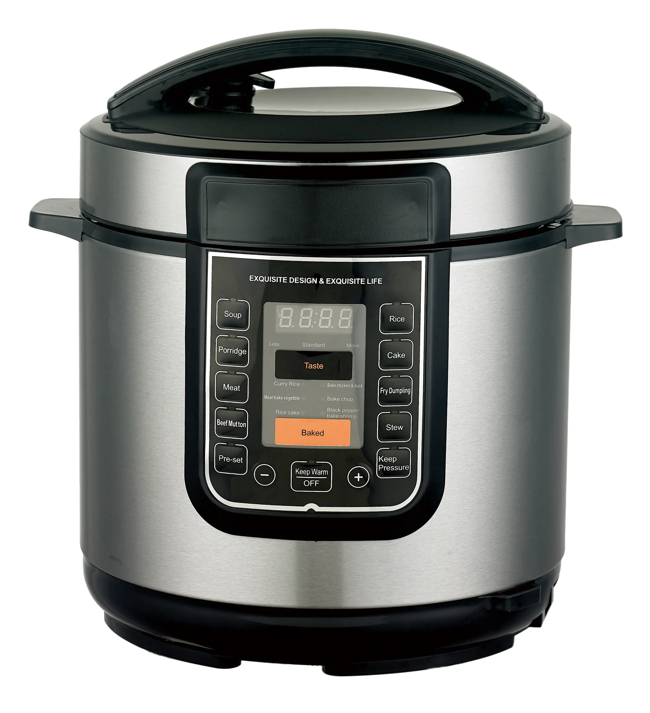 Big Capacity Commercial Multi-use Programmable Electric Pressure Cooker Big Capacity 6L Durable SS Housing 2