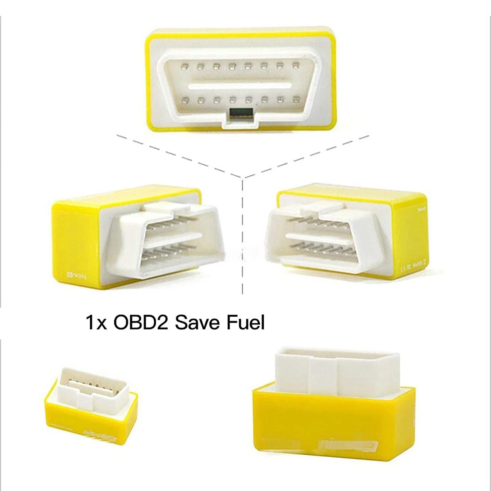 Car Fuels Saver Dual-Plate Fuels Saver With Chip Nitro OBD2 Economy Fuels Saver Tuning Box Chip Car Fuels Saving images - 6