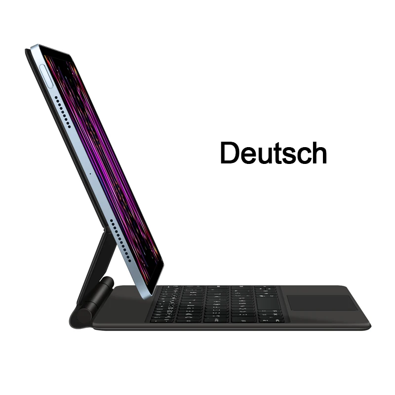 AJIUYU Magic Keyboard For iPad Air 13 inch 2024 M2 iPad Pro 12.9