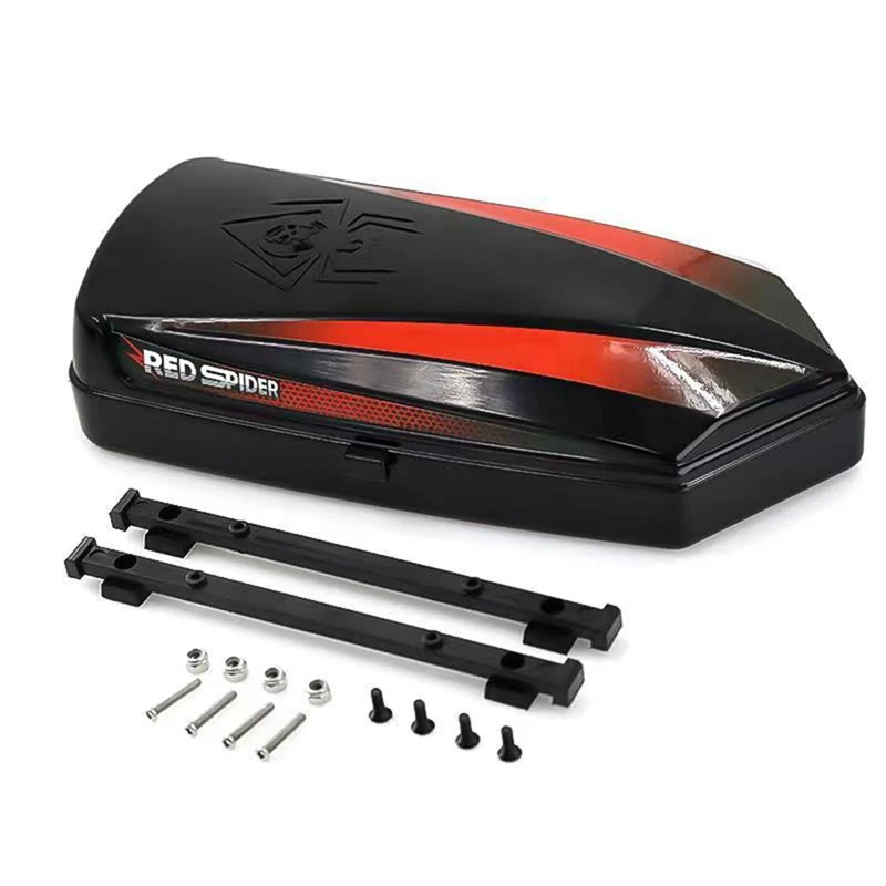

Metal Roof Trunk Luggage With Fixing Rail For Traxxas TRX-4 TRX6 Axial SCX10 III 90046 AXI03007 1/10 RC Crawler Parts