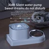 2in1 Cat Water Fountain Automatic Cats Drinker and Feeding Bowl 3L Recirculate Filtring Pet Cats Drinking Water Dispeneser 5