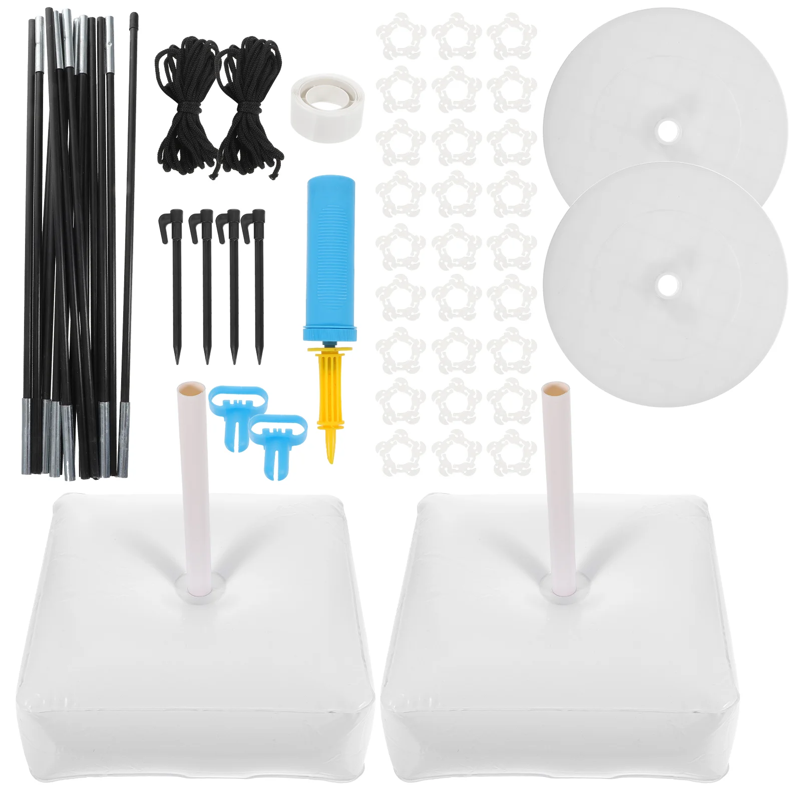 

Настраиваемая стойка-держатель для воздушного шара в форме арки с основанием для наполняемых мешков