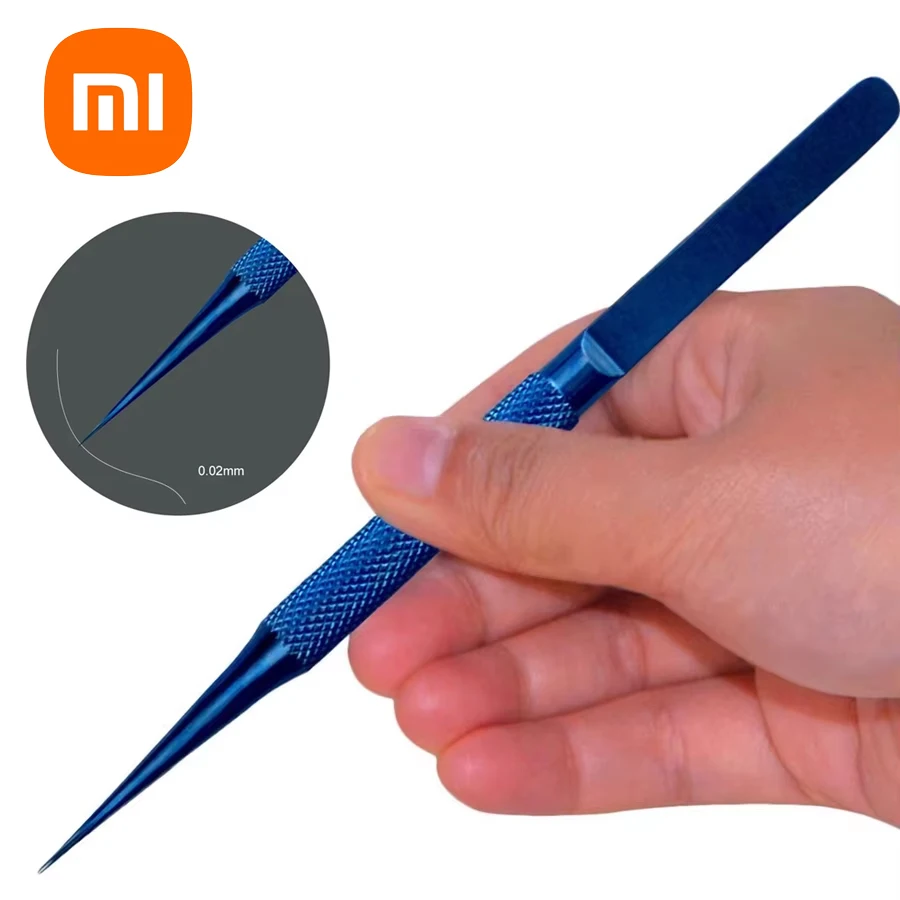 Precision Tweezers Tweezer Tool Soldering Tweezers Phone Repair Tweezers Xiaomi Precision Industrial Tweezers Diy Hand Tools Sets For Electronics Soldering Maintenance Antimagnetic Electronics Forceps